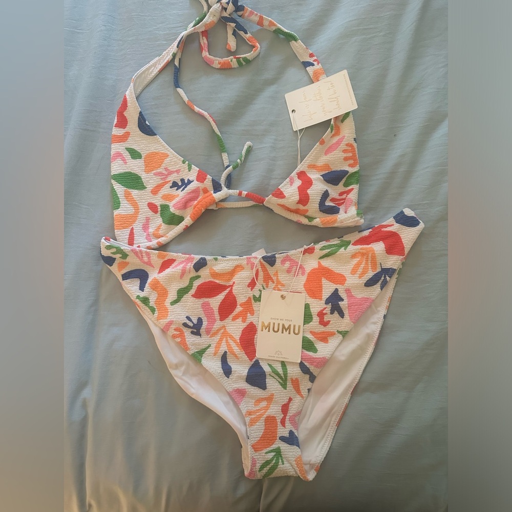 NWT multi-color Bikini